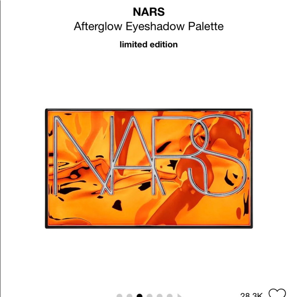 NARS Afterglow Eyeshadow Palette
